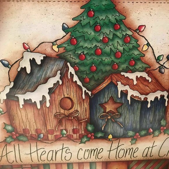All Hearts Come Home At Christmas Print Home Interiors - Picture 6 of 8